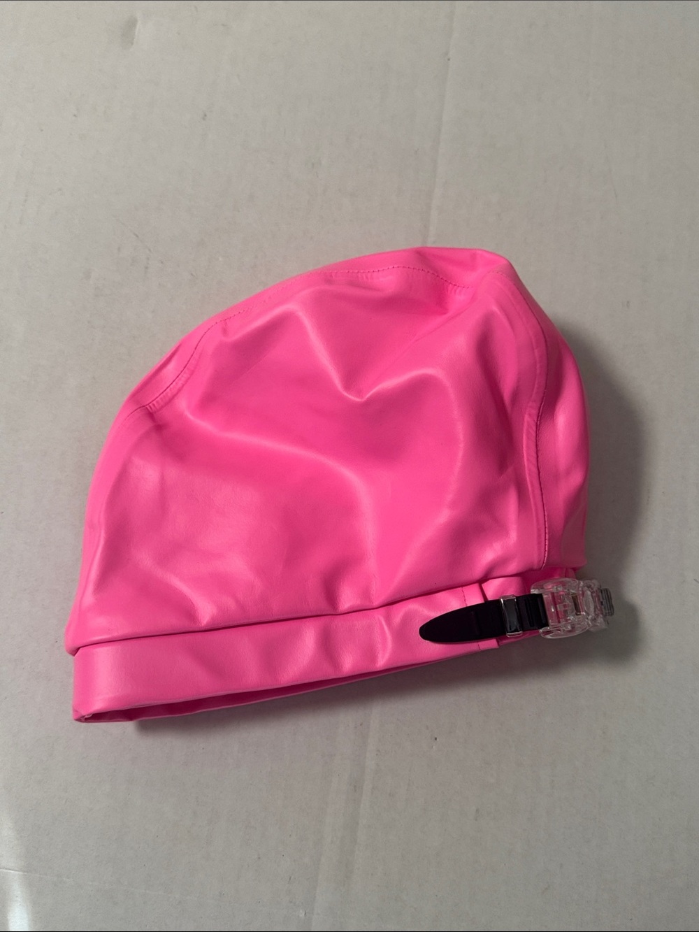 Hairbrella Satin-Lined Waterproof, Adjustable Swim Cap Pink